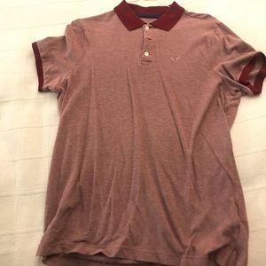 Burgundy Hollister Polo, XL